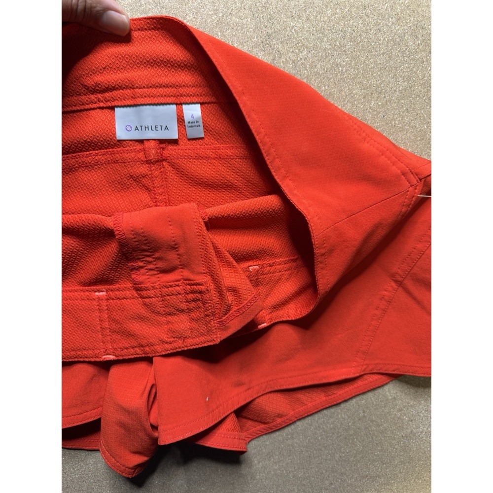Athleta Women's Board Shorts Size 4 Saffron Red Activewear - Picture 6 of 6